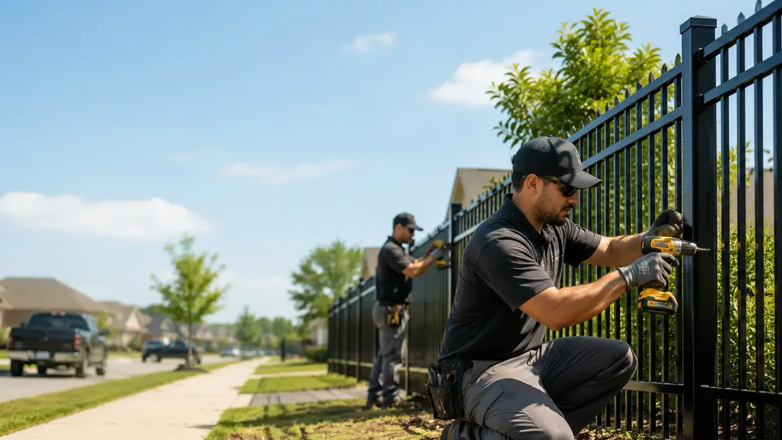 Metal Fence Installation in Helena, OK
